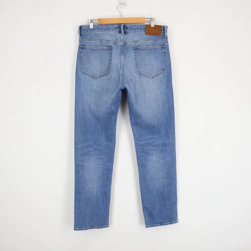 Madewell Men's The 1991 Straight Leg Jean Banwell Wash Size 32x32 NWT